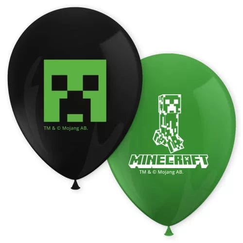 Minecraft blöðrur (2 teg.) 28cm