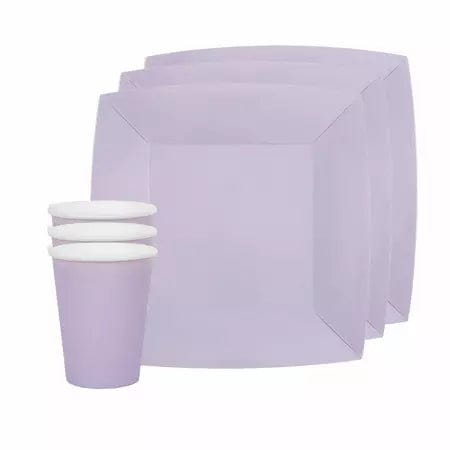 Fjólublá glös 10stk, 250 ml