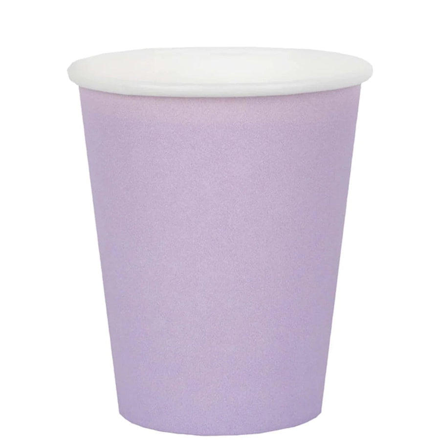 Fjólublá glös 10stk, 250 ml