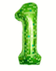 Minecraft álblaðra tölustafir 0-9 102cm