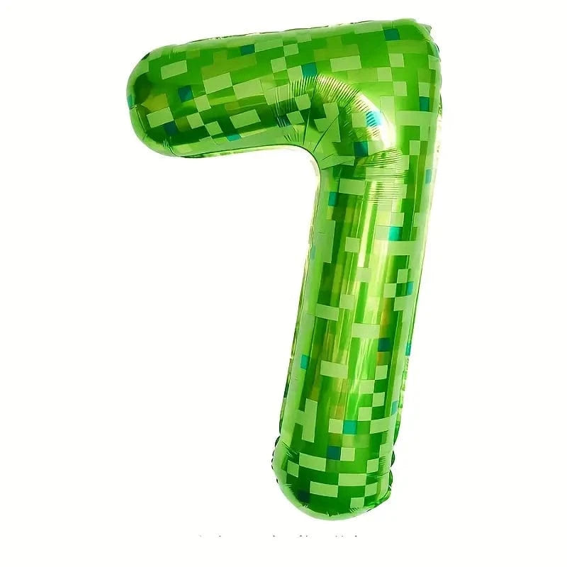 Minecraft álblaðra tölustafir 0-9 102cm
