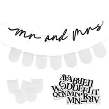 “Mr and Mrs” lengja - 2m
