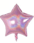 Syndrandi stjörnu álblöðrur (margir litir) 43cm