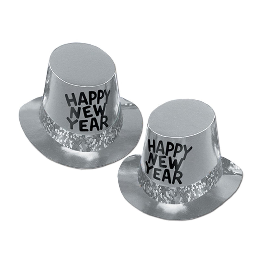 “Happy new year" hattur  -silfur