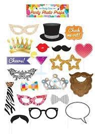 Photo booth props 20 stk