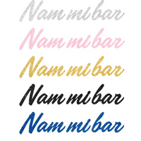 “Nammibar” fánalengja (nokkrir litir)