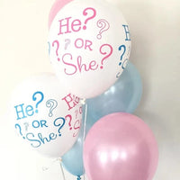 “He or She” blaðra 30cm