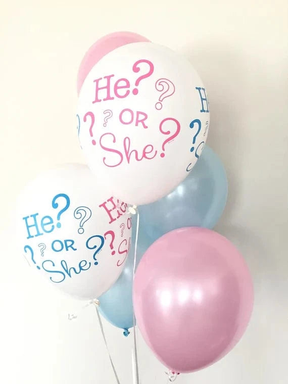 “He or She” blaðra 30cm