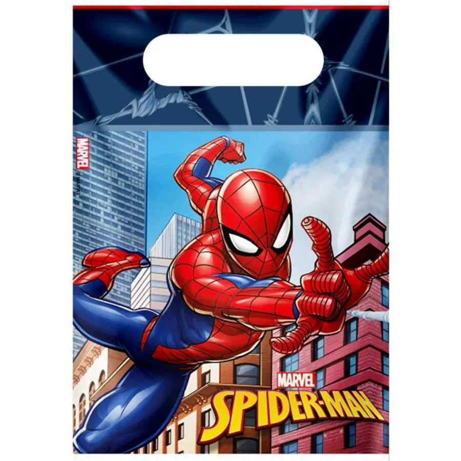 Spiderman gjafapokar 6stk