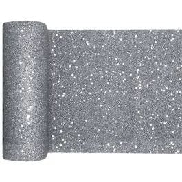 Silfur glimmer renningur- 3 metrar