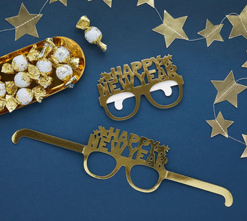 “Happy New Year” gleraugu
