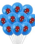 Spiderman blöðrur (4 teg.)