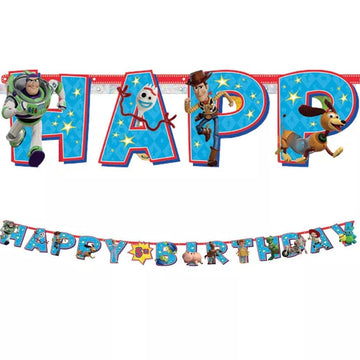 Toy Story “Happy Birthday” skrautlengja  3,2m
