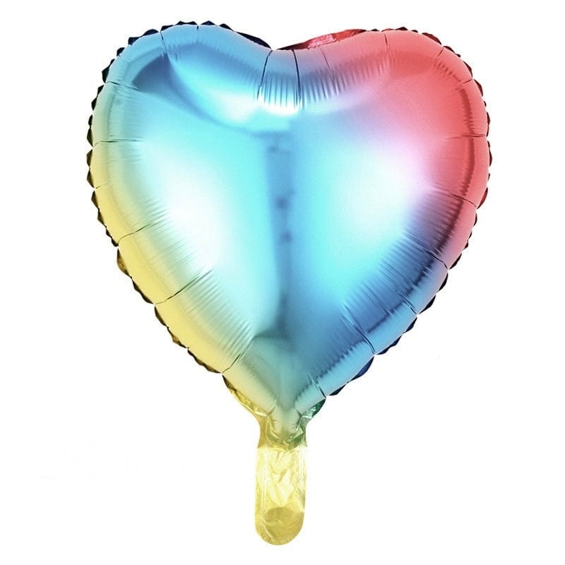 Hjartalaga álblöðrur (margir litir)  45cm