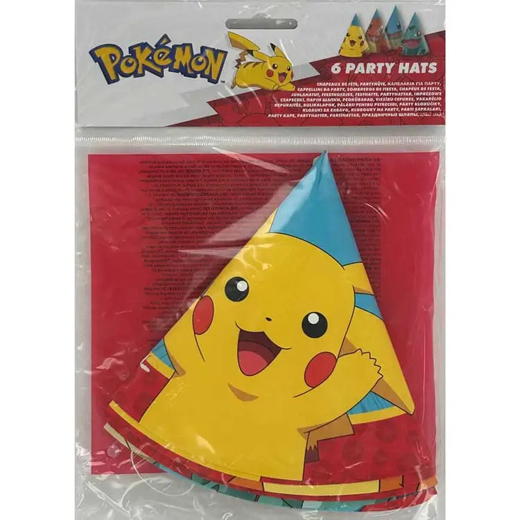 Pokémon partýhattar 8stk