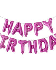 “Happy Birthday” blöðrulengjur (margir litir í boði) 35-40 cm