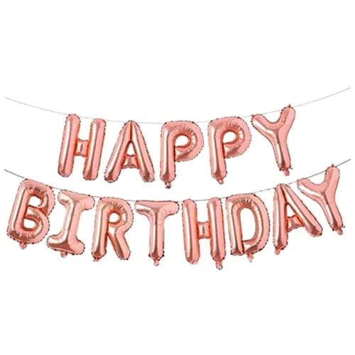 “Happy Birthday” blöðrulengjur (margir litir í boði) 35-40 cm