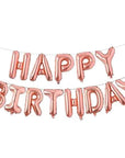“Happy Birthday” blöðrulengjur (margir litir í boði) 35-40 cm