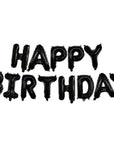 “Happy Birthday” blöðrulengjur (margir litir í boði) 35-40 cm