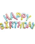 “Happy Birthday” blöðrulengjur (margir litir í boði) 35-40 cm