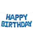 “Happy Birthday” blöðrulengjur (margir litir í boði) 35-40 cm