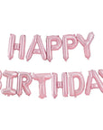 “Happy Birthday” blöðrulengjur (margir litir í boði) 35-40 cm