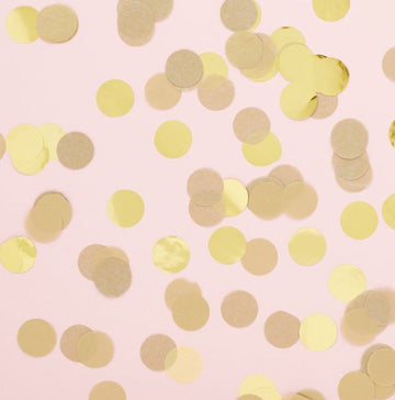 Gyllt confetti - 15gr