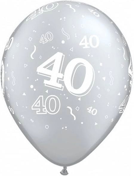40 ára blöðrur (2 litir)