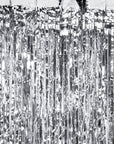 Silfur metallic bakgrunnur 0,9m x 2,5m