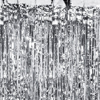 Silfur metallic bakgrunnur 0,9m x 2,5m