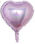 Syndrandi hjartalaga álblaðra (margir litir) 45 cm