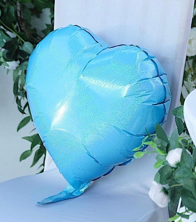 Syndrandi hjartalaga álblaðra (margir litir) 45 cm