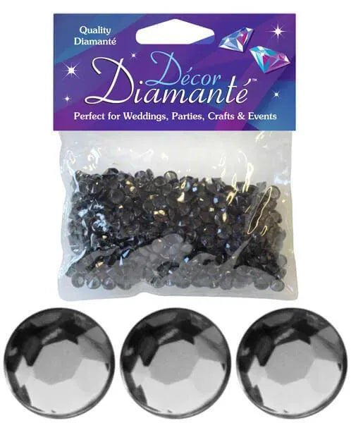 Skrautsteinar-87stk 	28gr black quartz