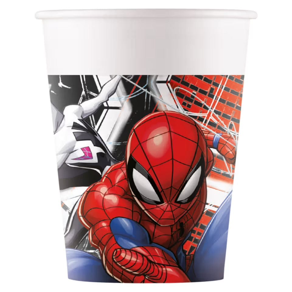 Spiderman pappaglös - 8stk