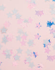 Hvítt og syndrandi stjörnu confetti -15gr