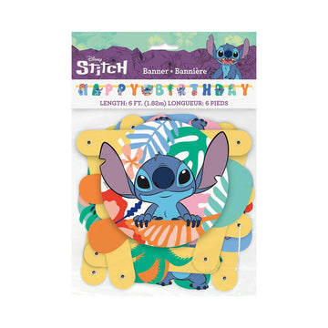 “Happy Birthday” Stitch fánalengja
