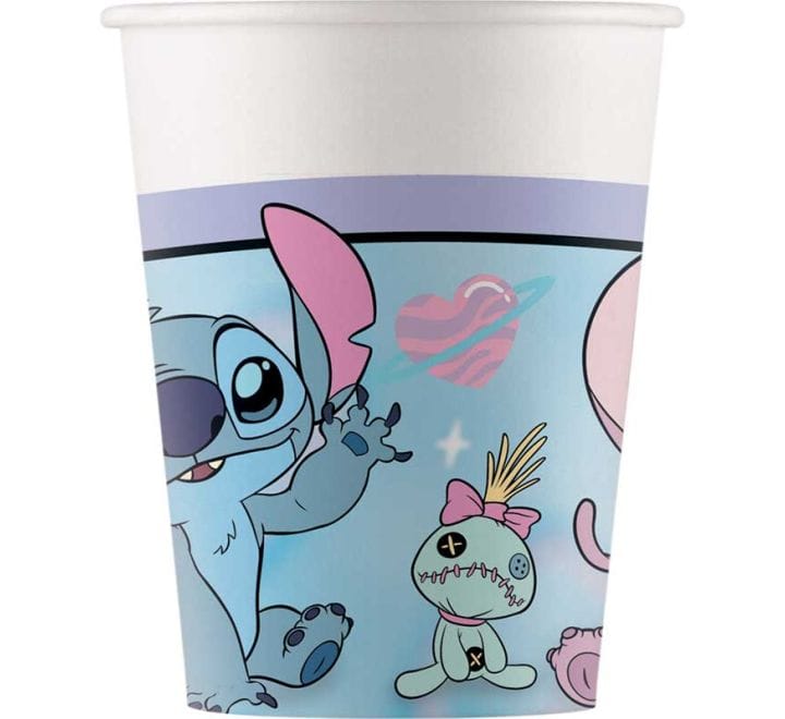 Stitch pappaglös - 8stk