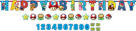 Super Mario “Happy birthday” lengja-3,2m