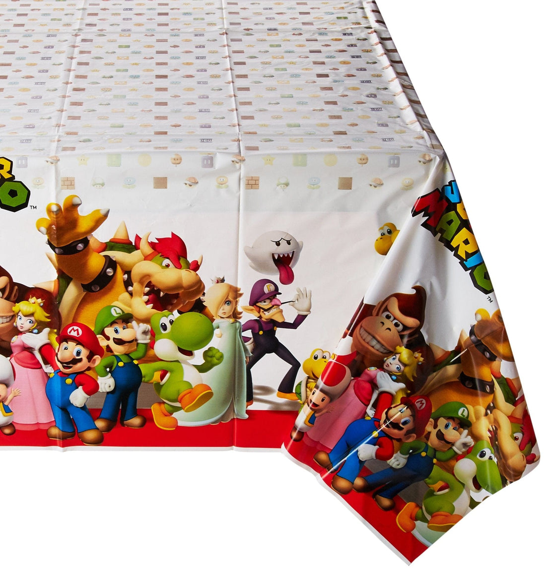 Super Mario plastdúkur 1,37x2,4m
