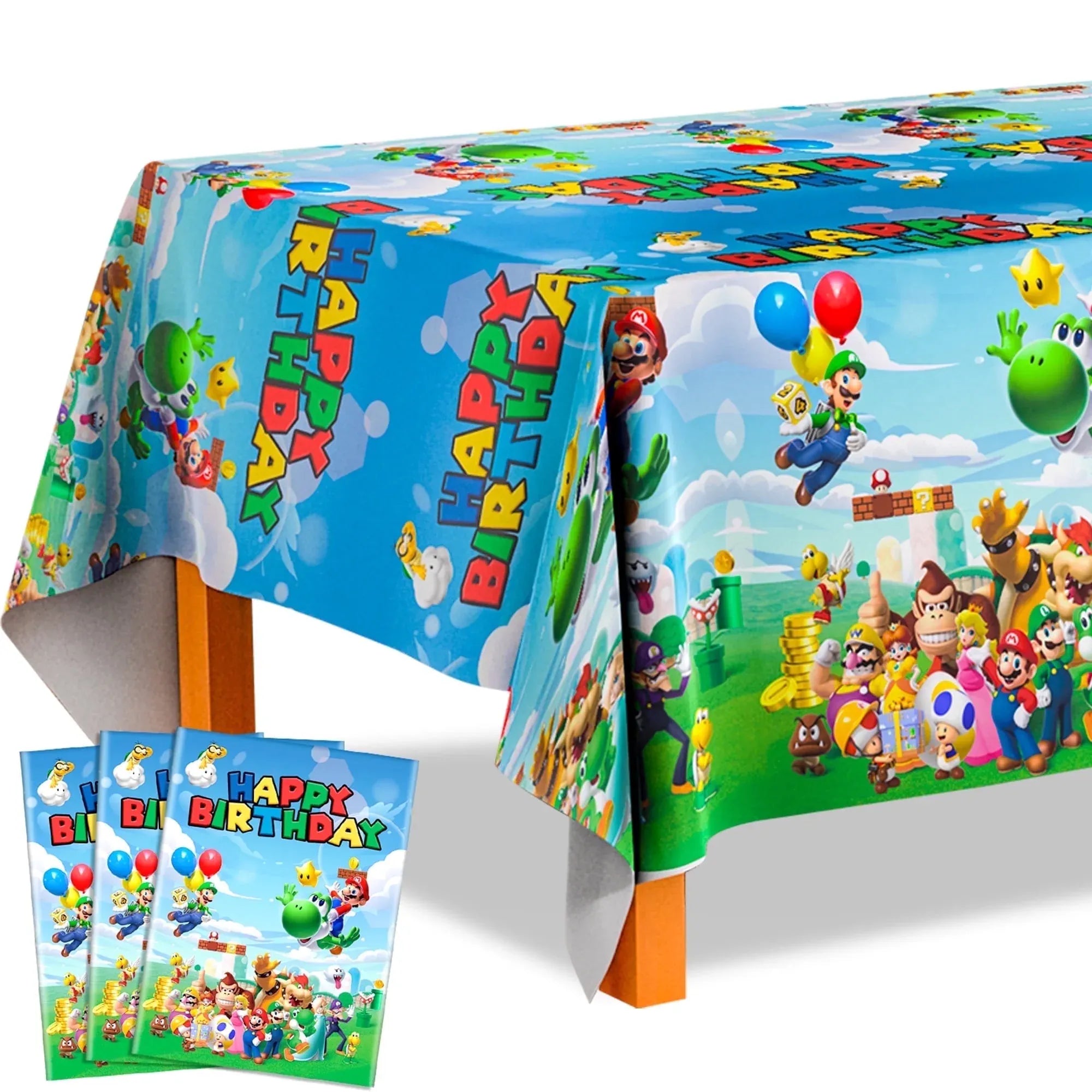Super Mario Plastdúkur 1stk. 108x180cm