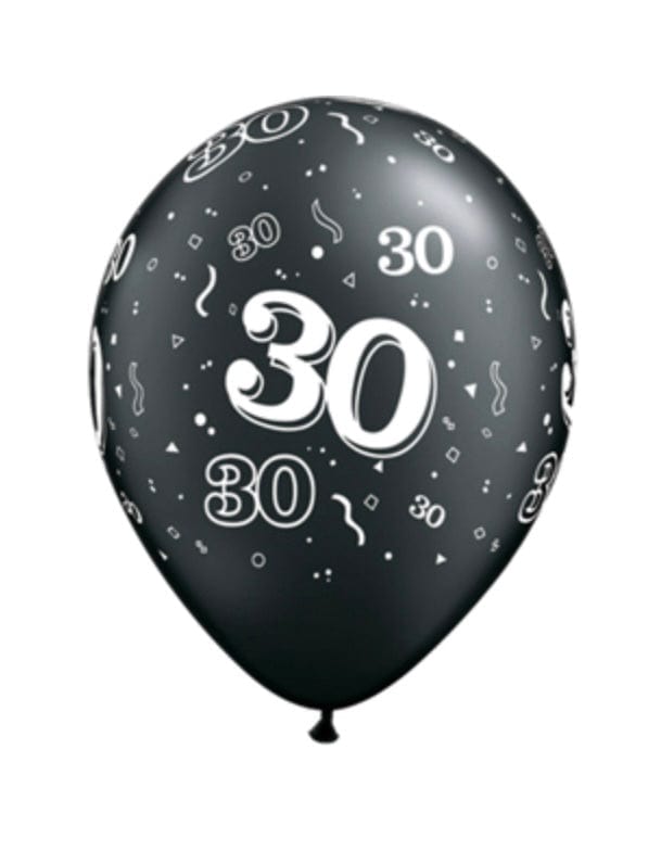 30 ára blöðrur (2 litir) 28cm