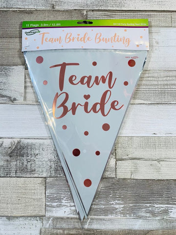 “Team Bride” fánalengja