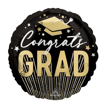 “Congrats GRAD” útskriftarblaðra 43cm