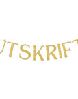 “Útskrift ” fánalengja (nokkrir litir)