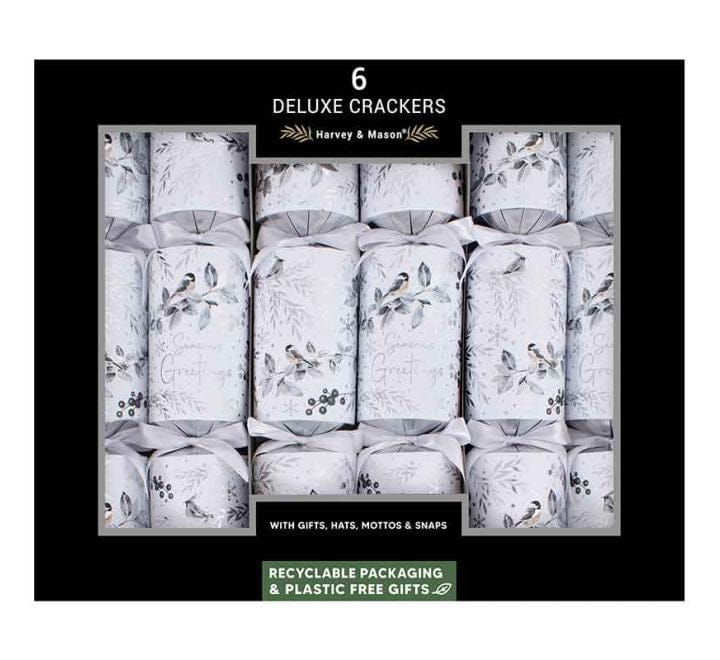 Knöll stór - Silfur 6 stk