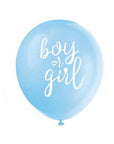 “Boy or girl” blöðrur (2 litir)  30cm
