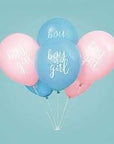 “Boy or girl” blöðrur (2 litir)  30cm
