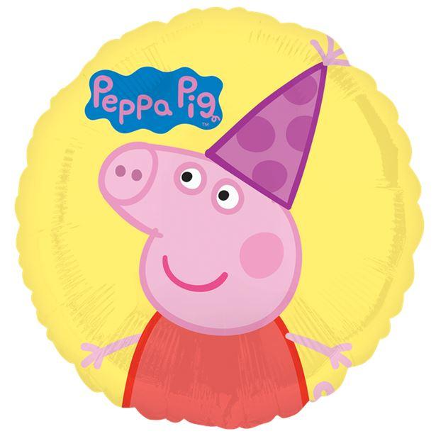 Peppa Pig álblaðra gul- 45cm