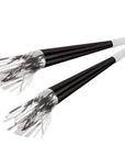 Gylltur eða Silfurlitaður blásturslúður með kögri - 23cm