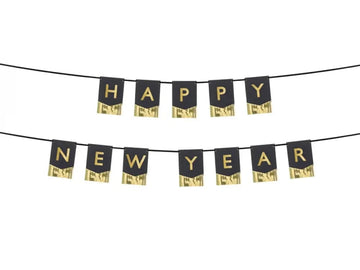 Happy New Year fánalengja 1,35m